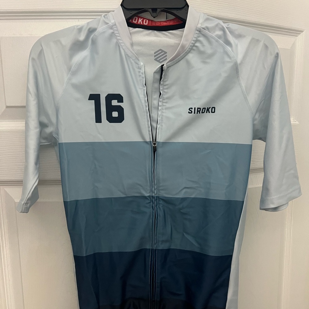 Men's Siroko Cycling Jersey and Bib Shorts - Medium